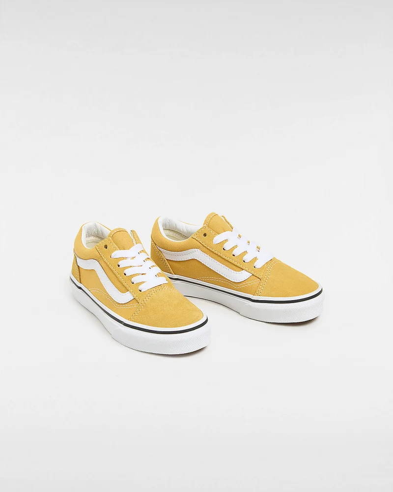 VANS Kinder-Old-Skool-Color-Theory-Trainer – Golden Glow