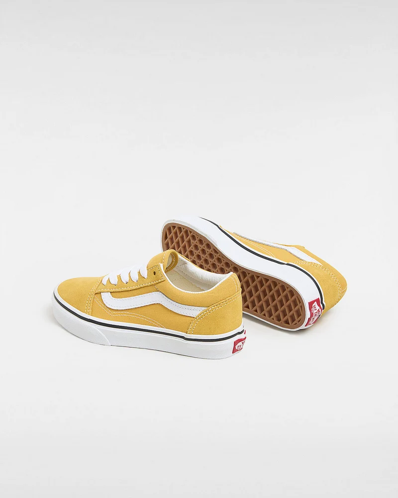 VANS Kinder-Old-Skool-Color-Theory-Trainer – Golden Glow