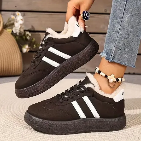 Swenna | Gefütterte Winter-Sneaker mit Chunky-Sohle