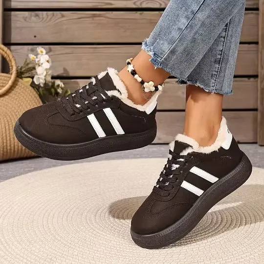 Swenna | Gefütterte Winter-Sneaker mit Chunky-Sohle