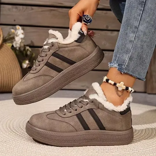 Swenna | Gefütterte Winter-Sneaker mit Chunky-Sohle