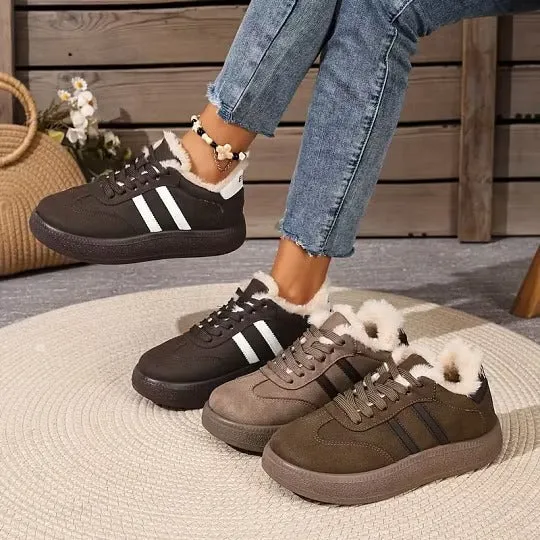 Swenna | Gefütterte Winter-Sneaker mit Chunky-Sohle