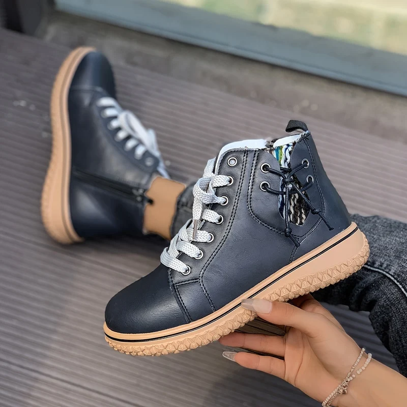 Chuoza | Schnürstiefeletten mit warmem Innenfutter