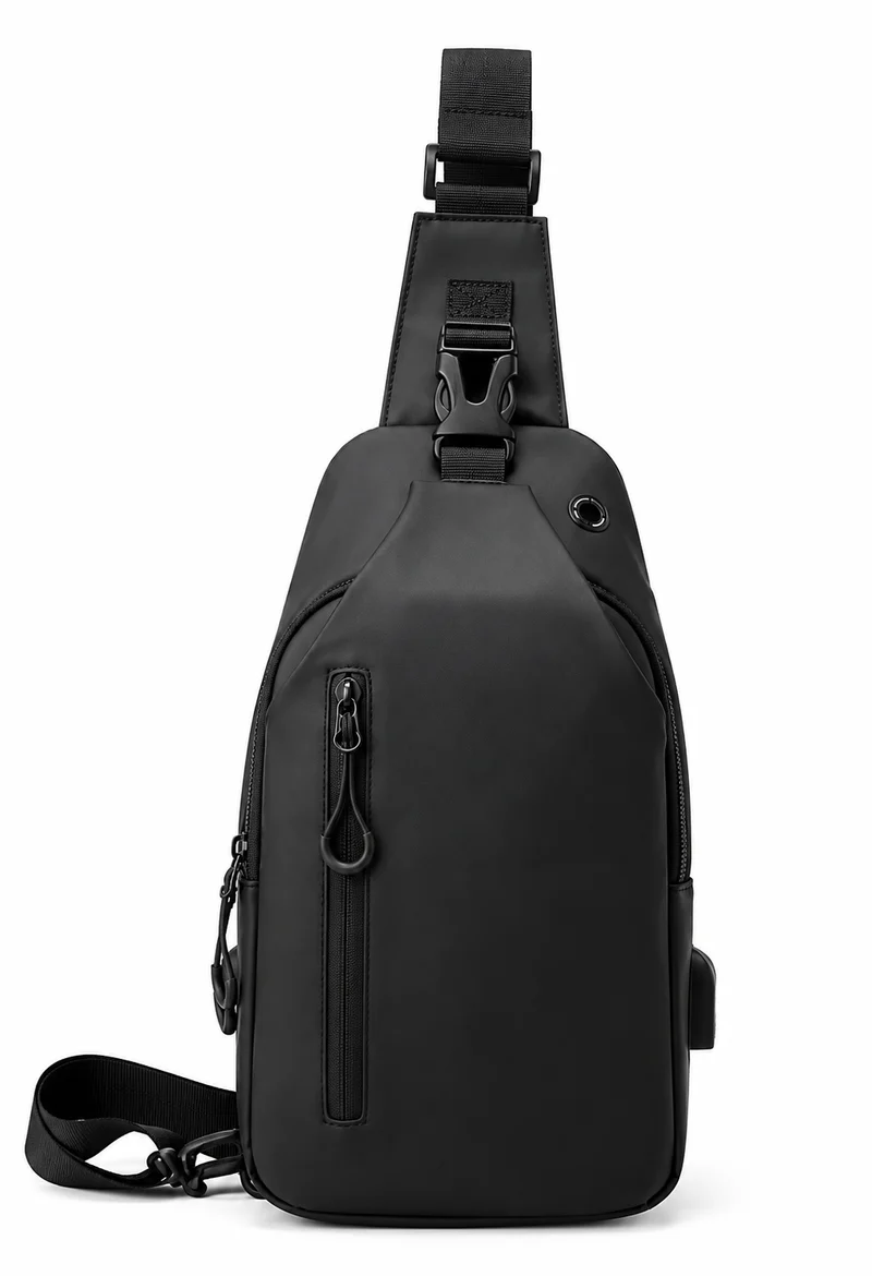 Jollox | Leichte Oxford-Brusttasche mit mehreren Fächern