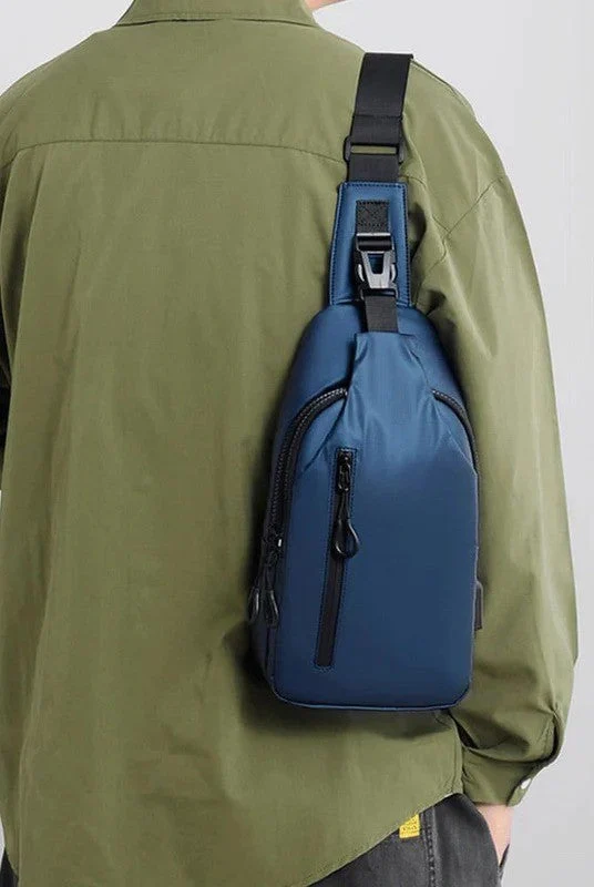 Jollox | Leichte Oxford-Brusttasche mit mehreren Fächern