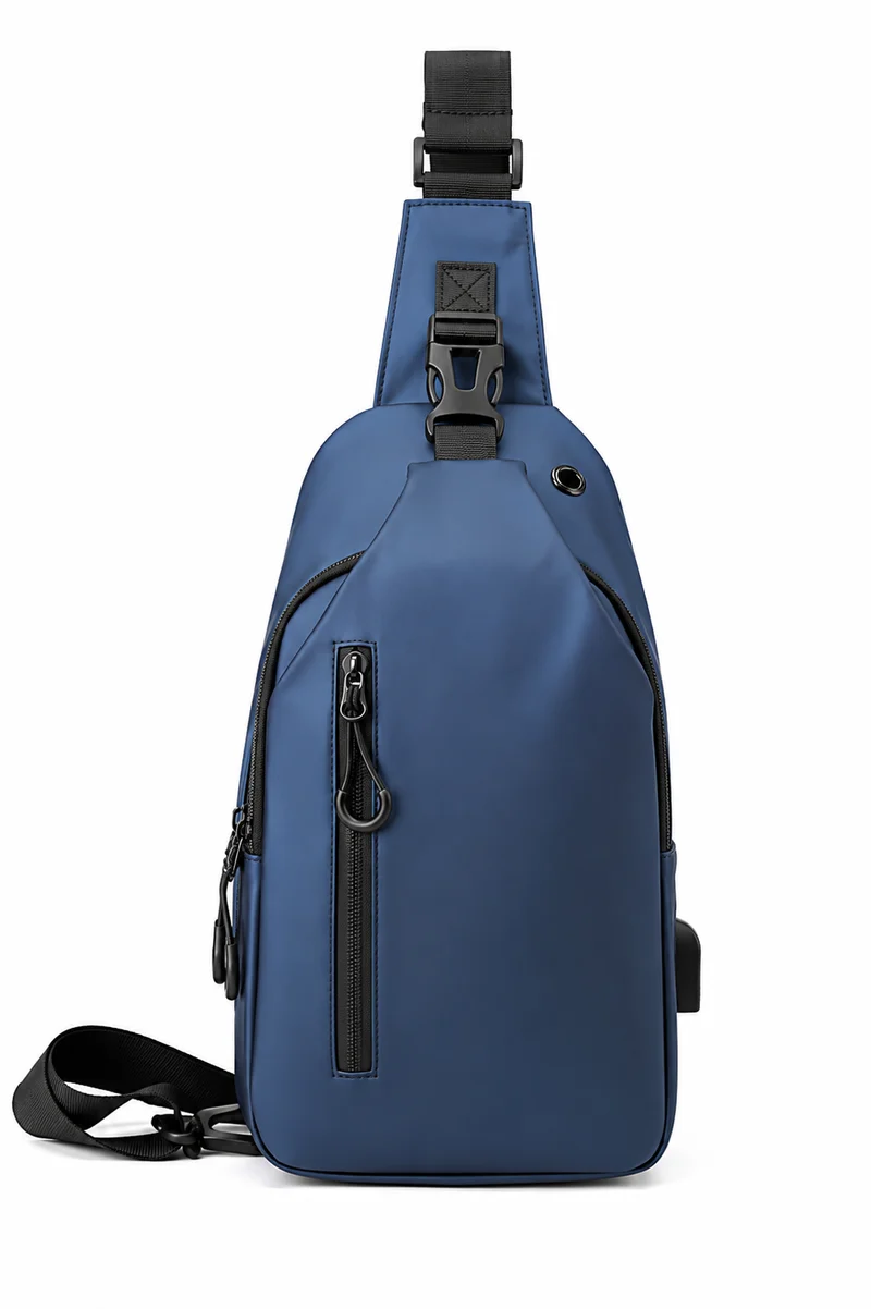 Jollox | Leichte Oxford-Brusttasche mit mehreren Fächern