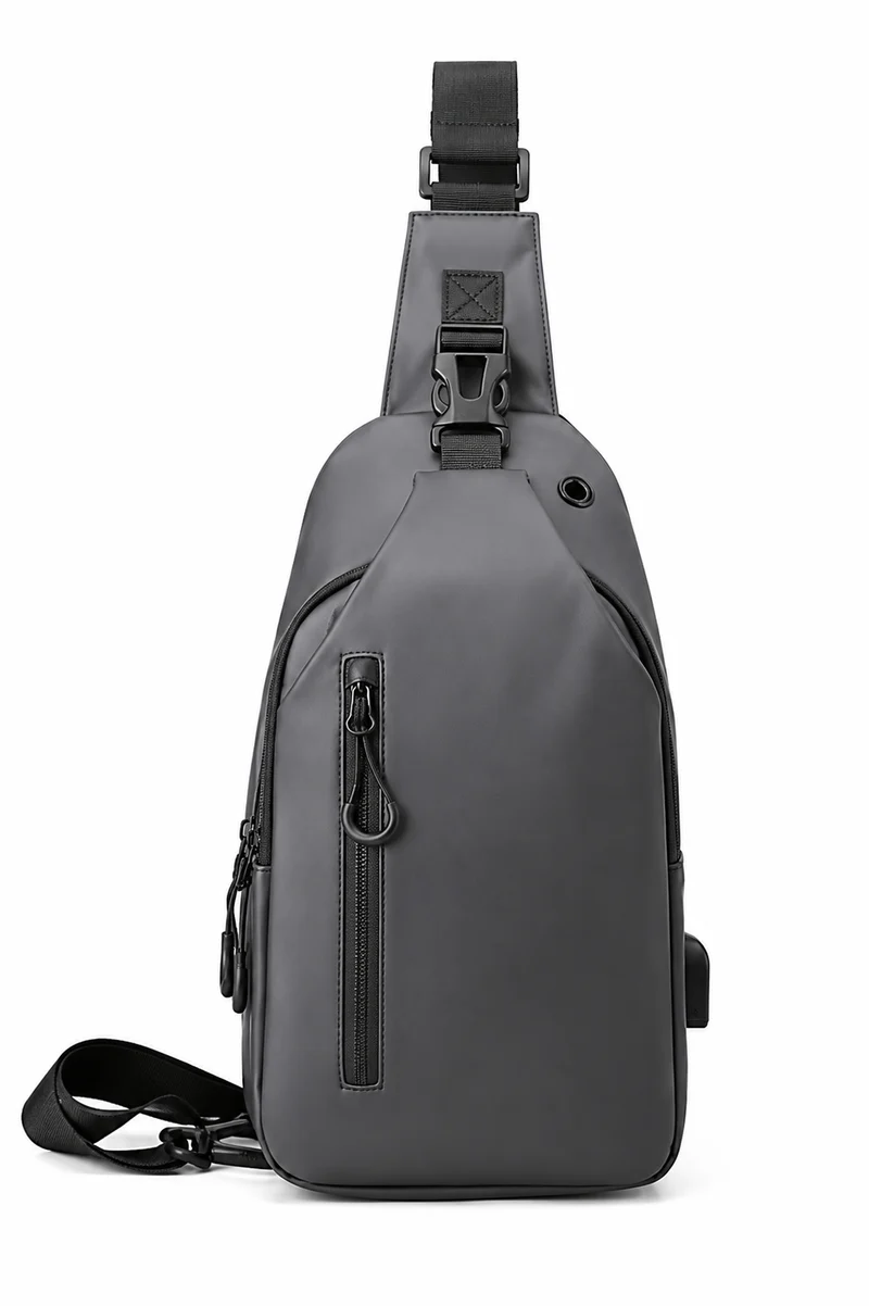 Jollox | Leichte Oxford-Brusttasche mit mehreren Fächern