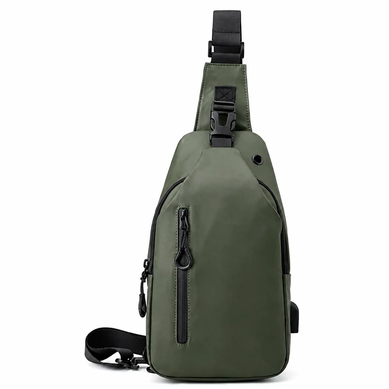 Jollox | Leichte Oxford-Brusttasche mit mehreren Fächern