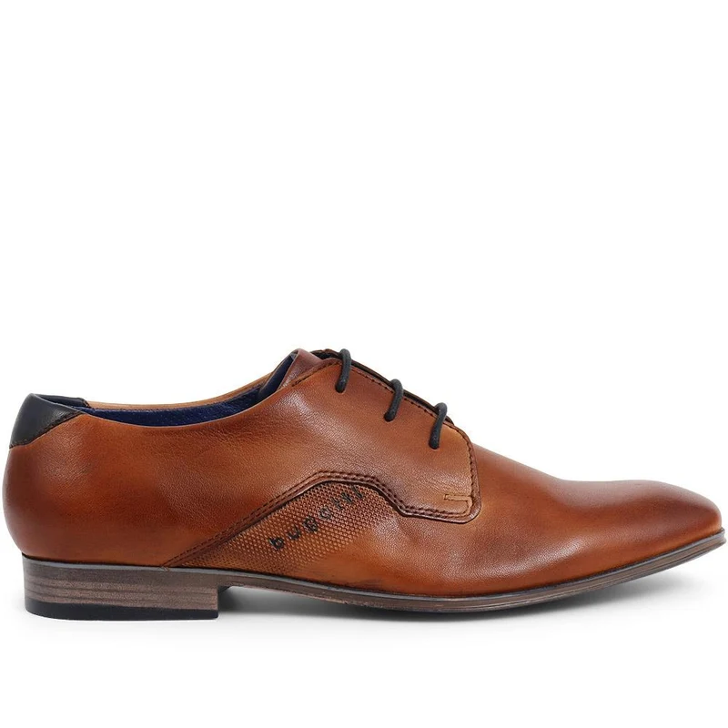Leather Lace-up Shoes - BUG37504 / 323 233 - Cognac