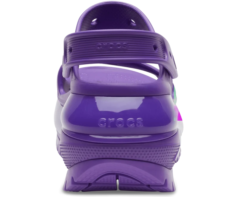 Crocs Unisex Mega Crush Sandale – Neonlila