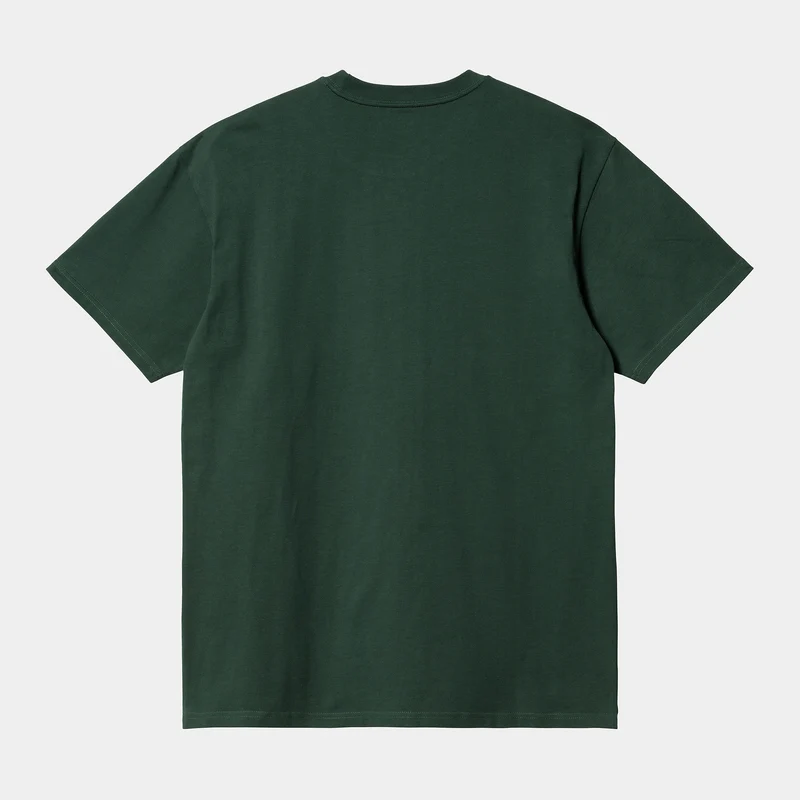 Carhartt WIP Herren Chase Kurzarm-T-Shirt – Discovery Green