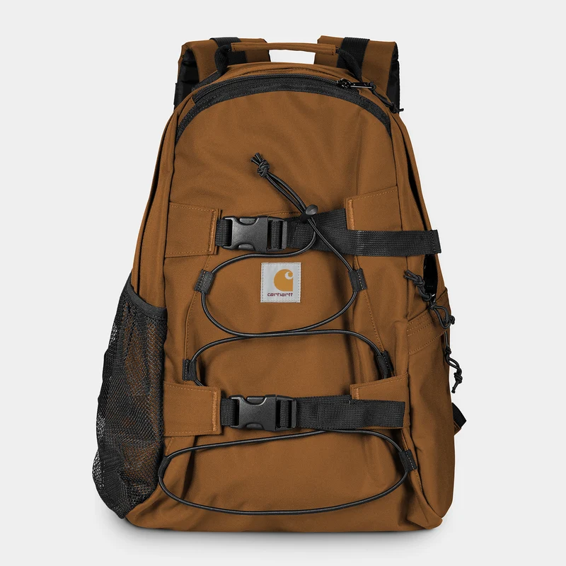 Carhartt WIP Herren Kickflip Rucksack – Dunkelbraun (Hamilton Brown)