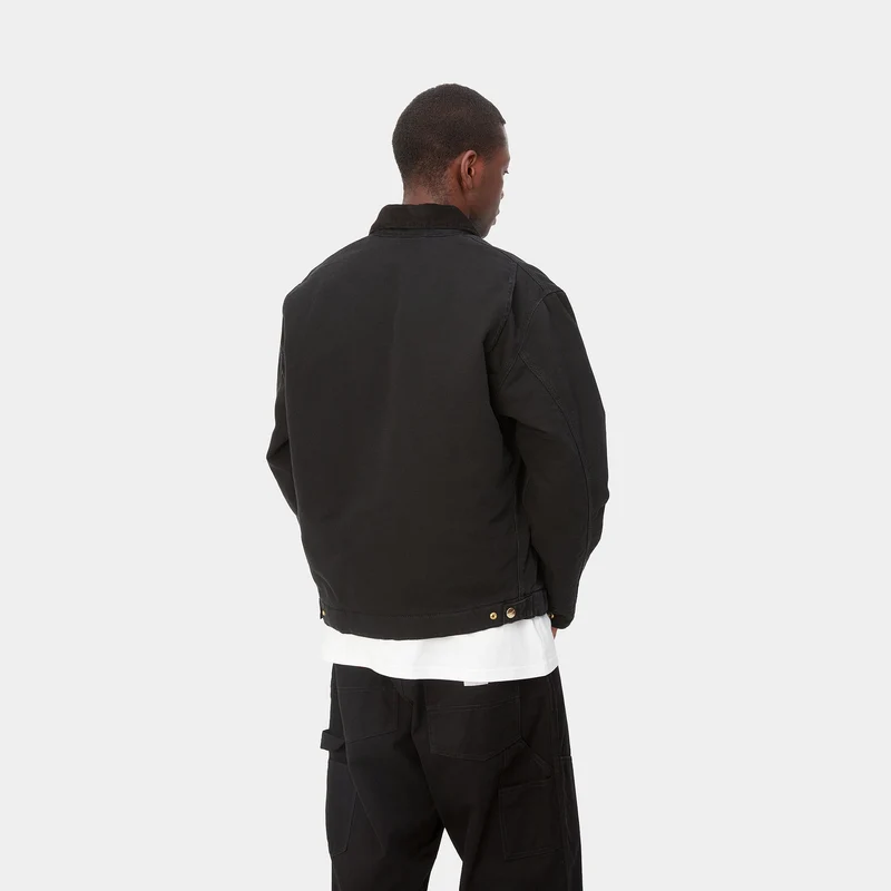 Carhartt WIP Herren-Detroit-Jacke – Schwarz