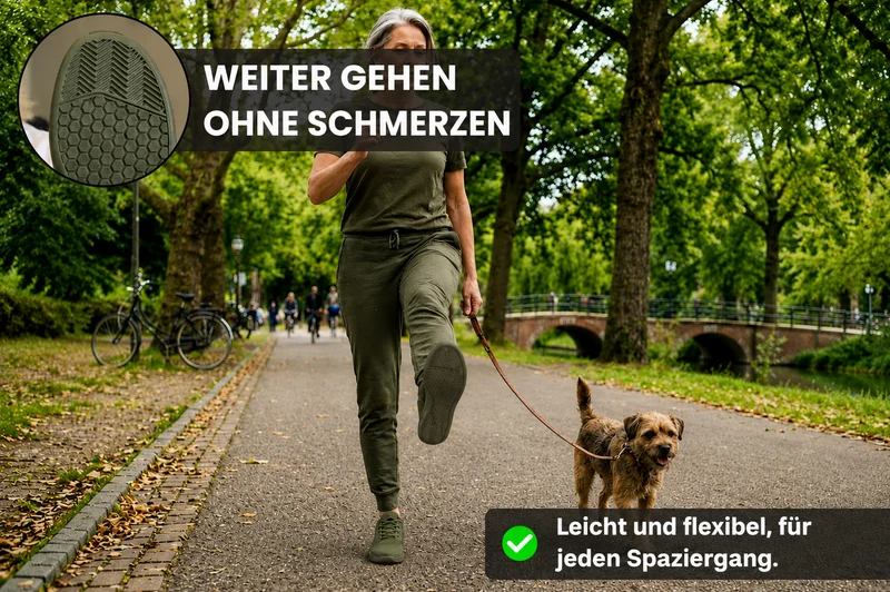Reolard | Breite Komfort-Sneaker mit stoßdämpfender Sohle