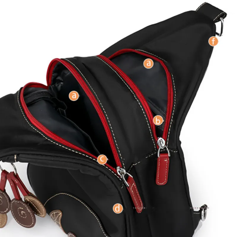 Garielle | Modischer Alltagsrucksack mit mehreren Fächern