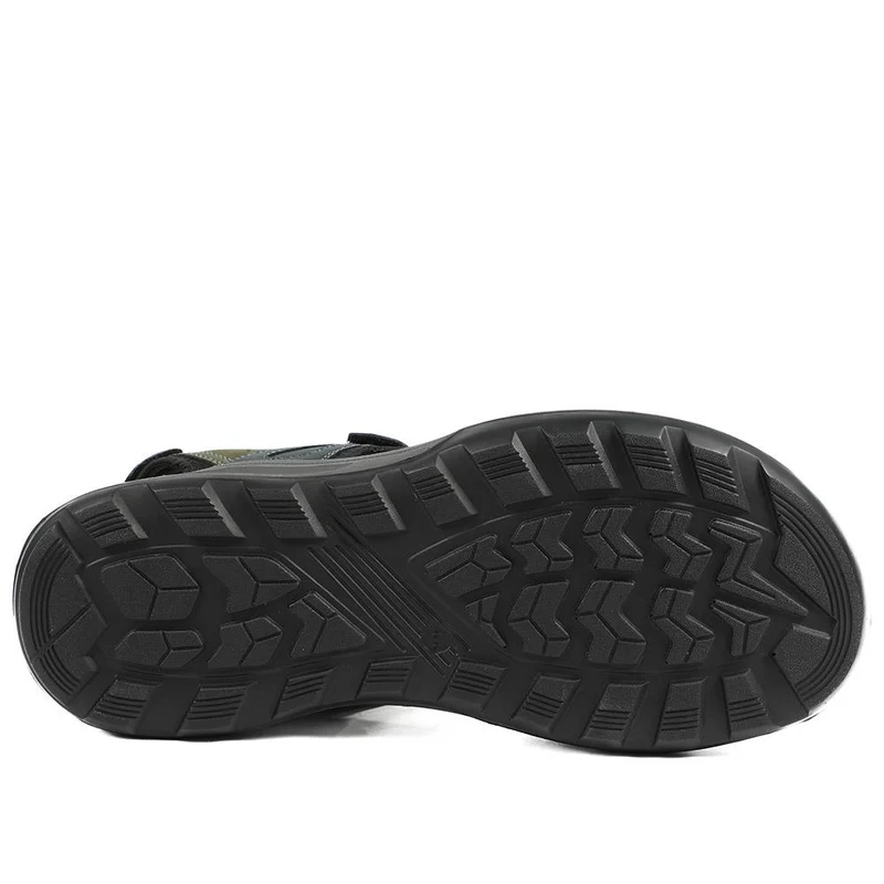 Dual Fasten Comfort Sandals - DDIN43008 / 329 102 - Navy Blue-Green