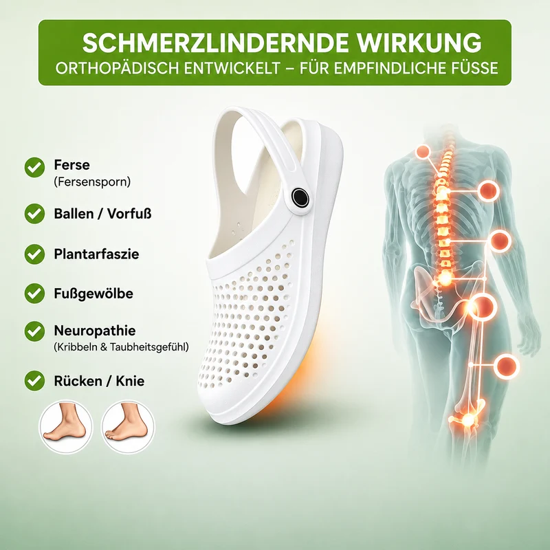 Fulvina | Atmungsaktive Pantoletten für Alltag und Freizeit