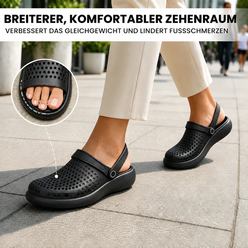 Fulvina | Atmungsaktive Pantoletten für Alltag und Freizeit