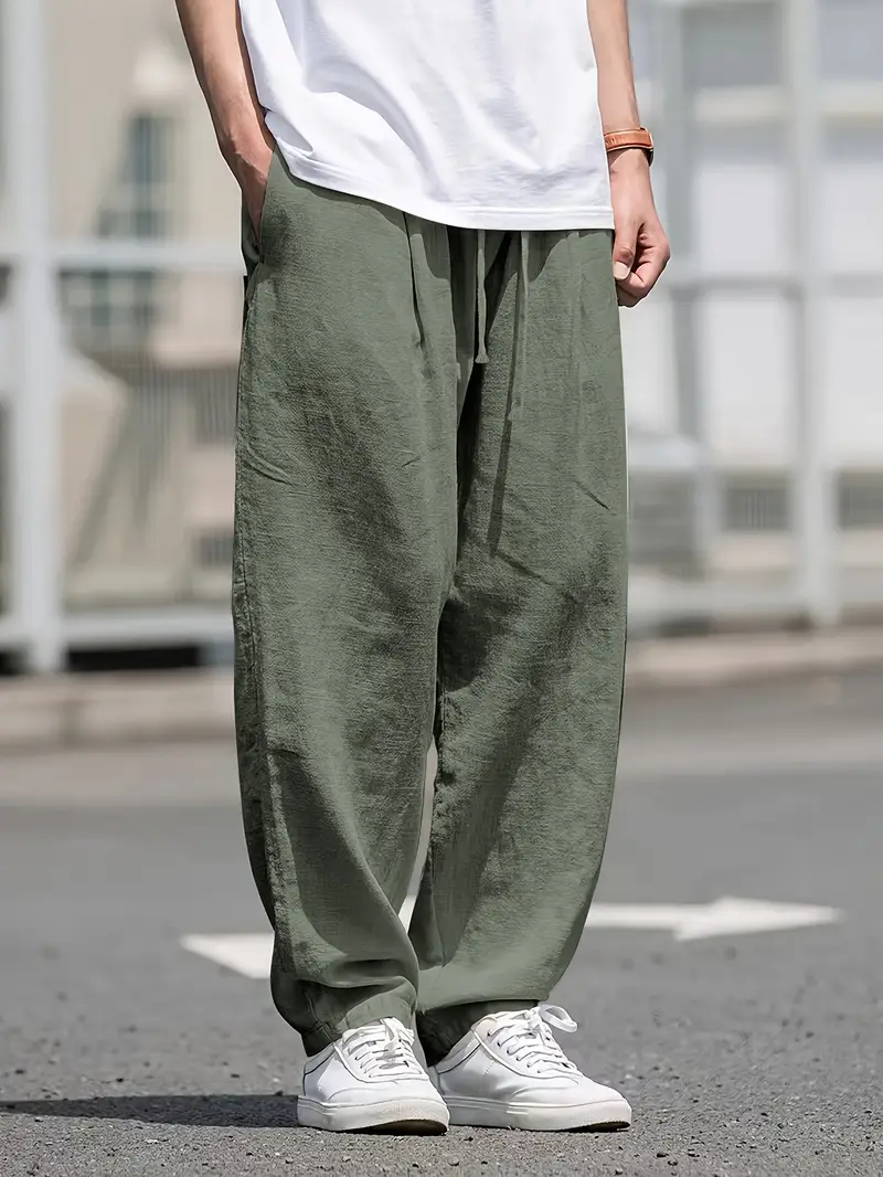 Jonash | Atmungsaktive Baumwollhose mit Taschen
