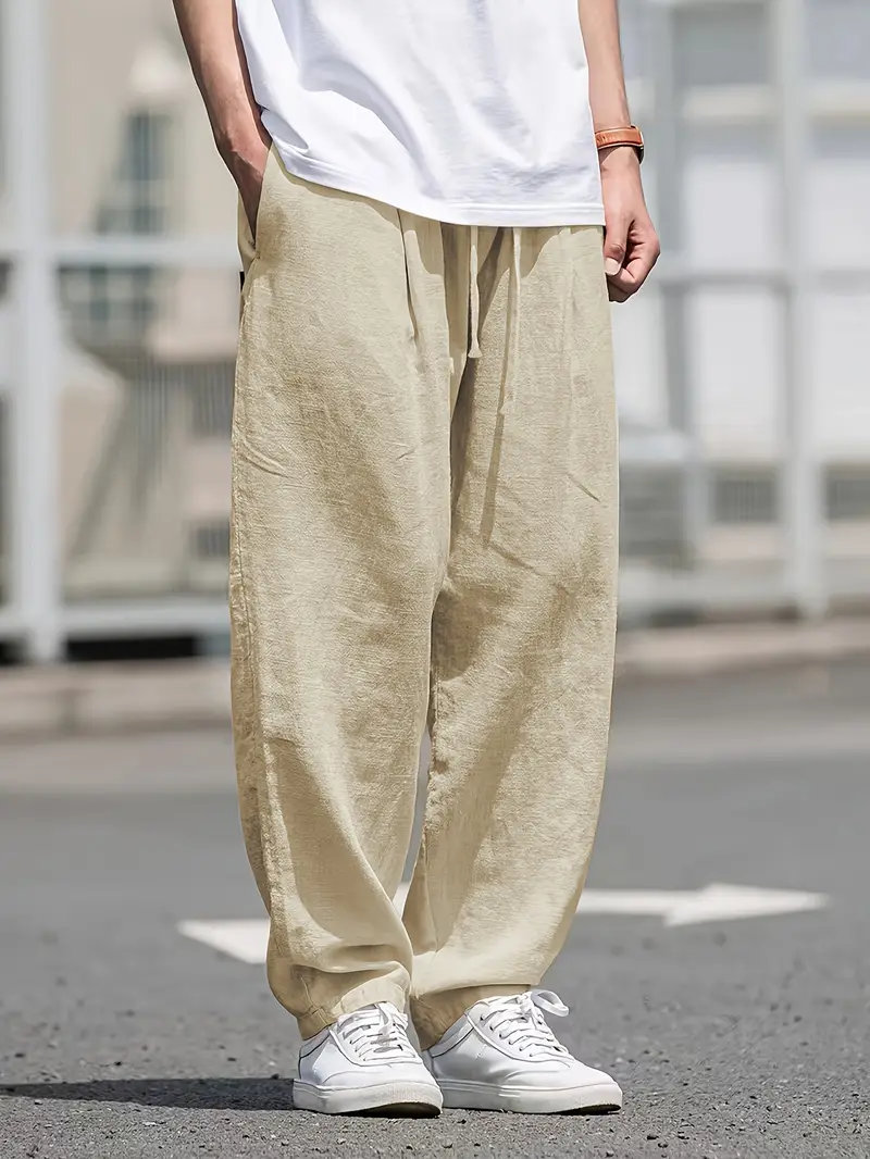 Jonash | Atmungsaktive Baumwollhose mit Taschen