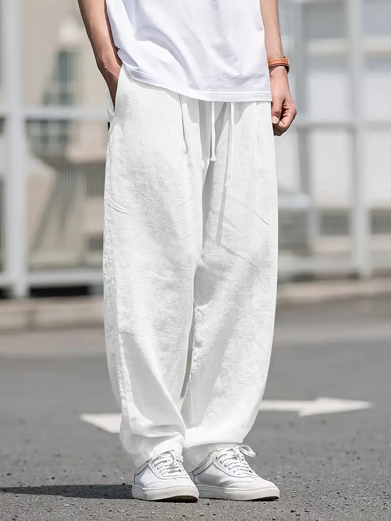Jonash | Atmungsaktive Baumwollhose mit Taschen