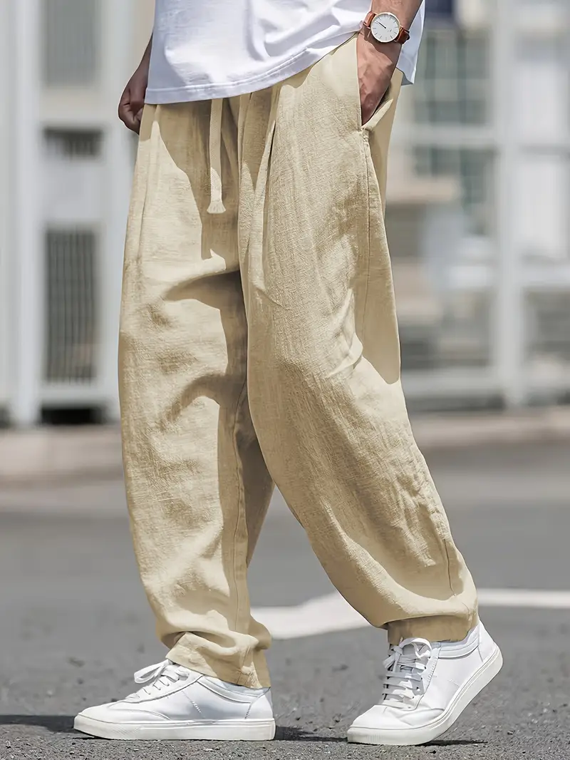 Jonash | Atmungsaktive Baumwollhose mit Taschen