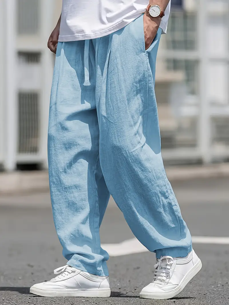 Jonash | Atmungsaktive Baumwollhose mit Taschen