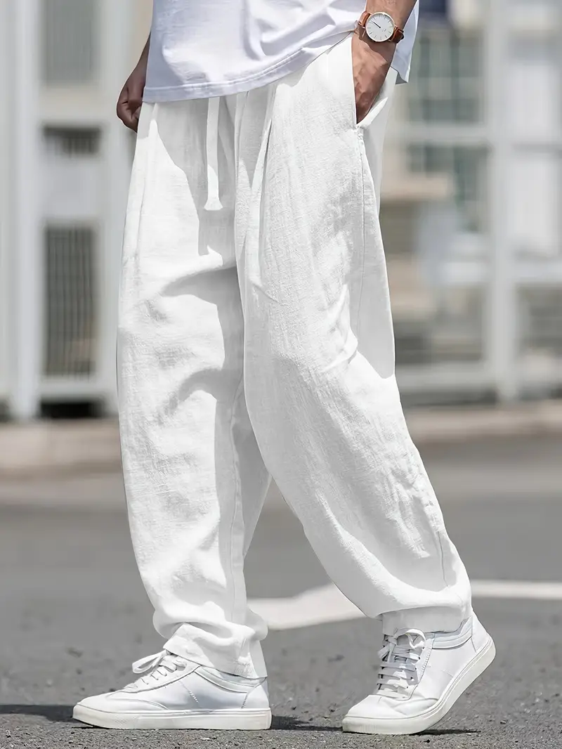 Jonash | Atmungsaktive Baumwollhose mit Taschen
