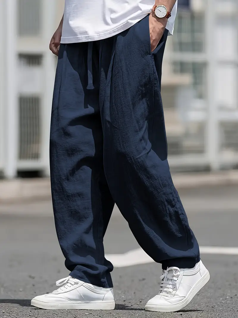 Jonash | Atmungsaktive Baumwollhose mit Taschen