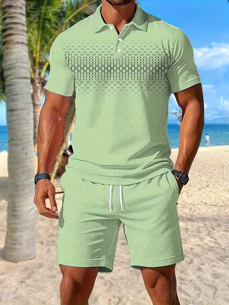 Alexander | Lässiges Kurzarm-Set für Urlaub und Freizeit