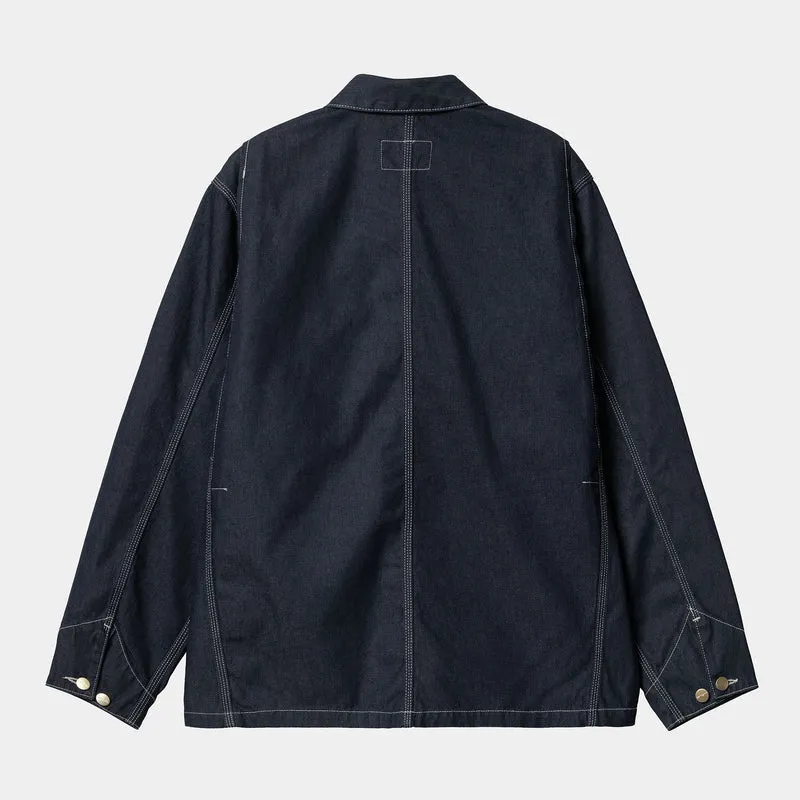 Carhartt WIP Herren OG Chore One Wash Jacke – Blau