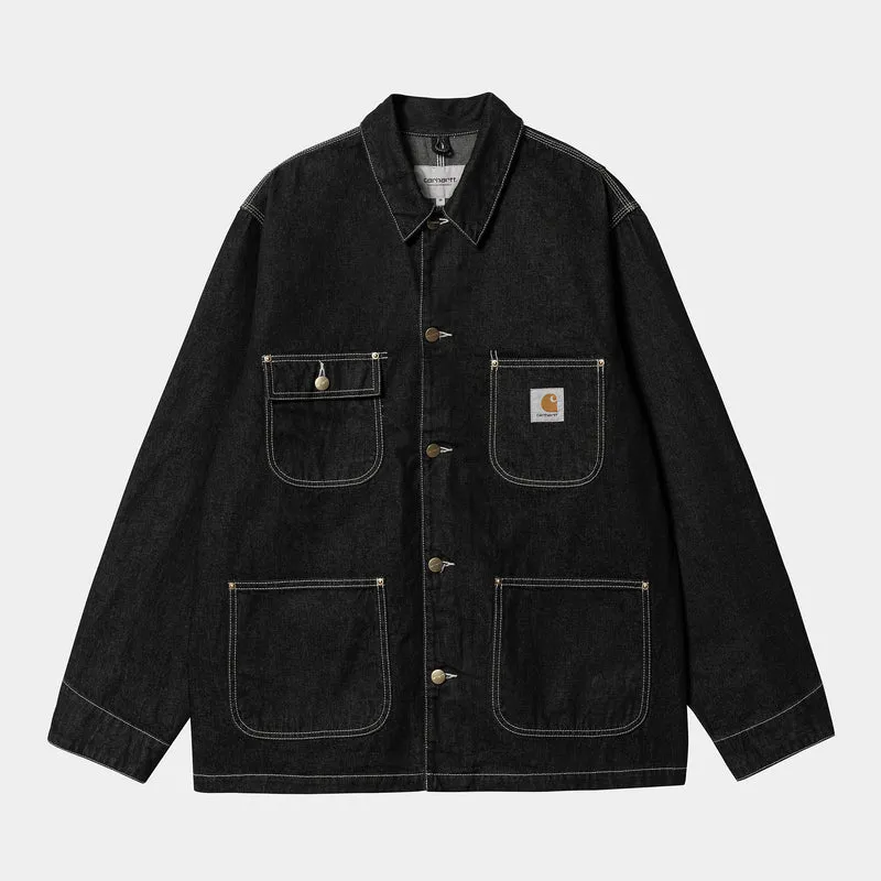 Carhartt WIP Herren OG Chore One Wash Jacke – Schwarz