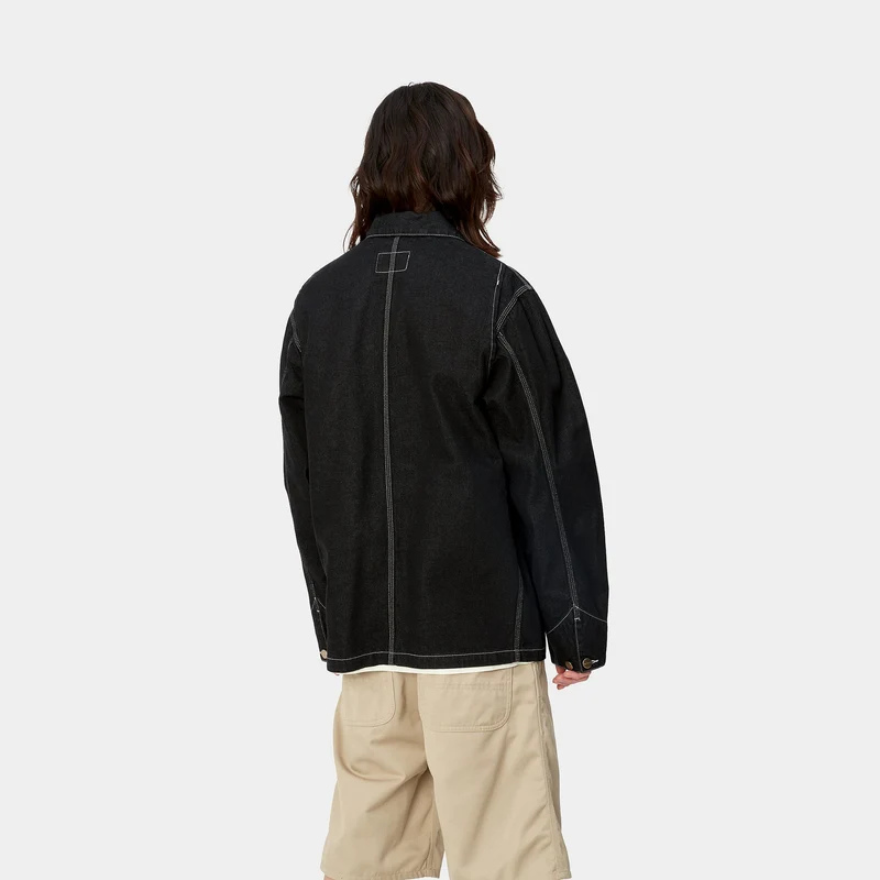 Carhartt WIP Herren OG Chore One Wash Jacke – Schwarz