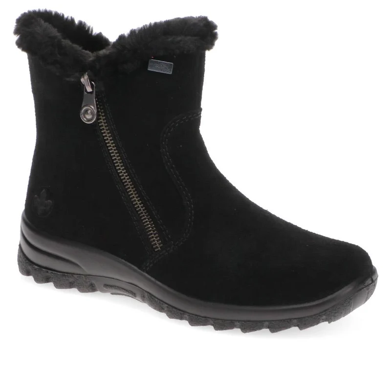 Faux-Fur-Lined Ankle Boots - RKR40529 / 326 091