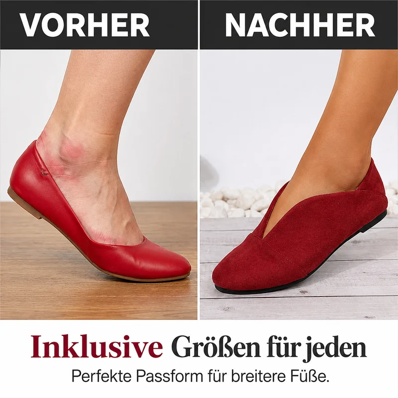 Belessa | Weiche Alltagsschuhe mit V-Ausschnitt