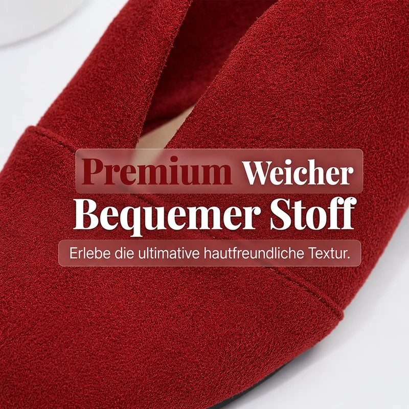 Belessa | Weiche Alltagsschuhe mit V-Ausschnitt
