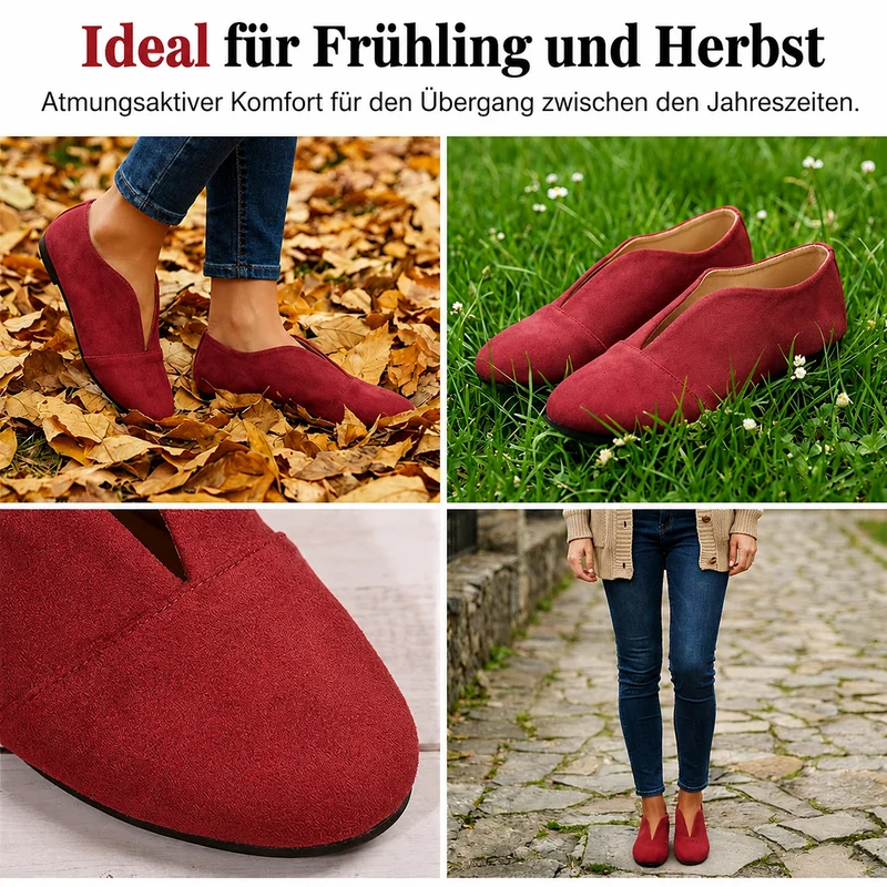 Belessa | Weiche Alltagsschuhe mit V-Ausschnitt
