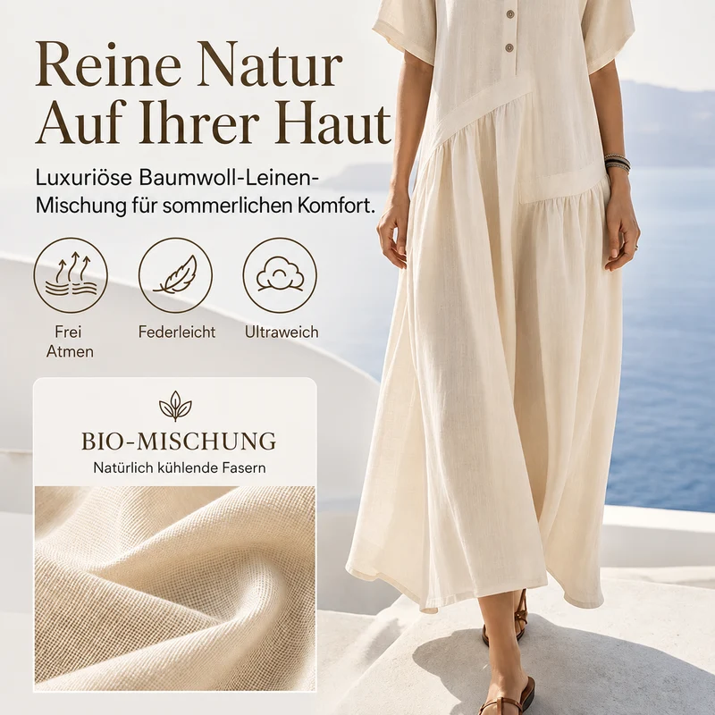 Pamilla | Vielseitiges Maxikleid für Alltag und Urlaub