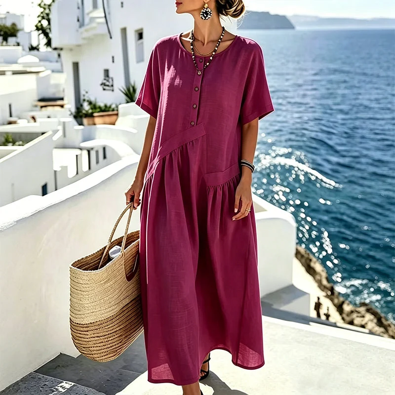 Pamilla | Vielseitiges Maxikleid für Alltag und Urlaub