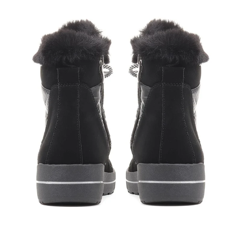 Hiker Boots - CAPRI36503 / 322 512 - Black