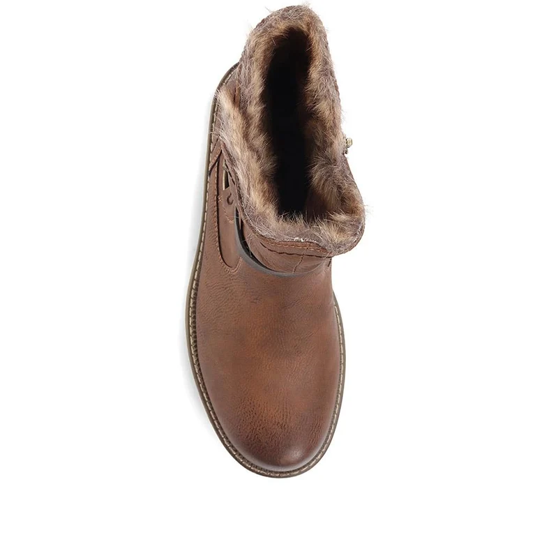 Casual Ankle Boots - CENTR36037 / 322 471 - Tan