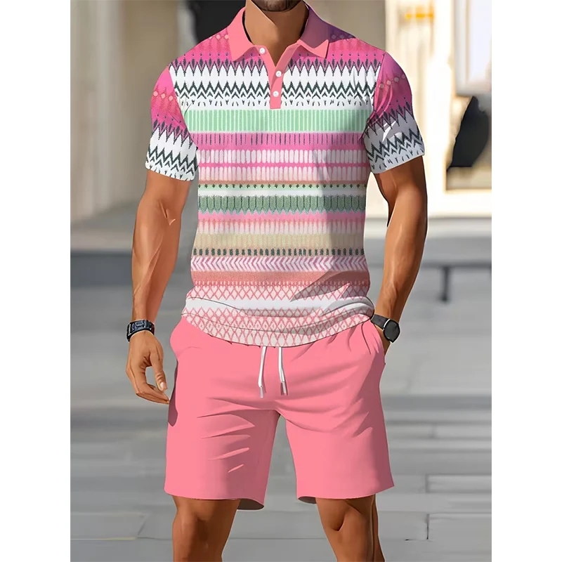 Nicco | Atmungsaktives Herren-Set mit Poloshirt und Shorts