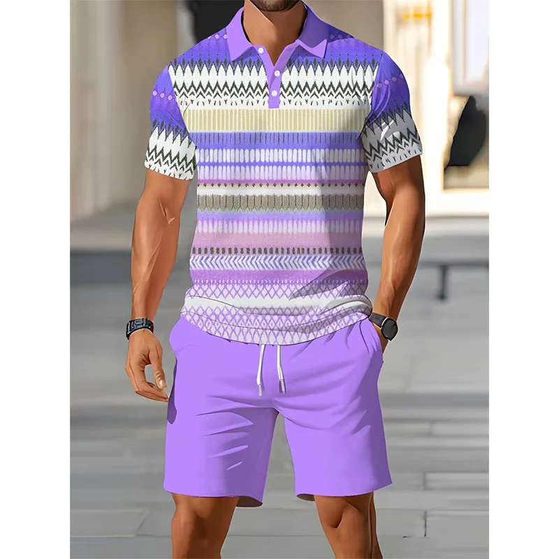 Nicco | Atmungsaktives Herren-Set mit Poloshirt und Shorts