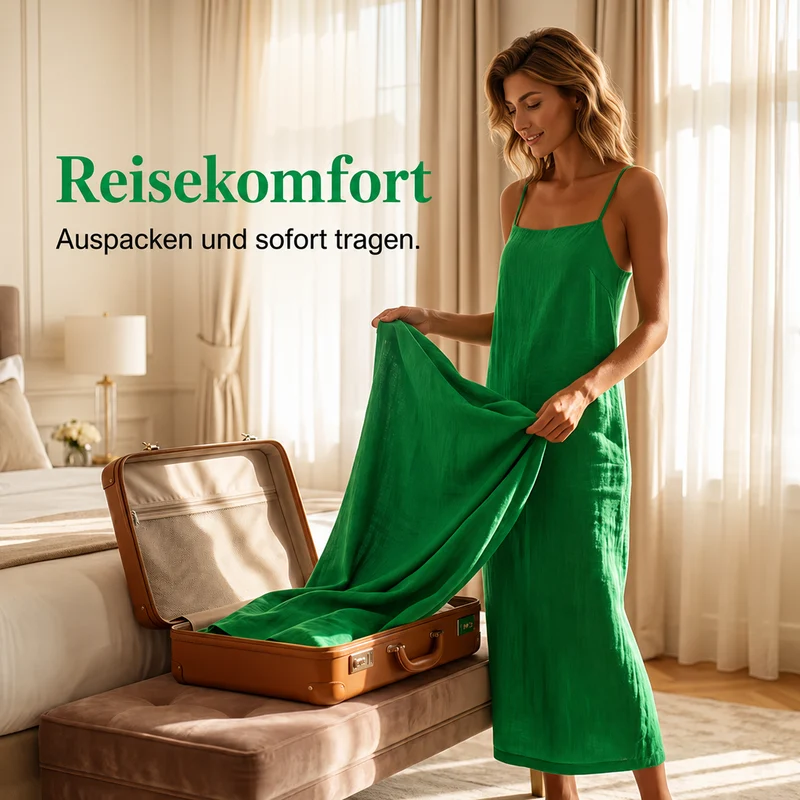 Ceonie | Luftiges Slip-Maxikleid mit Spaghettiträgern