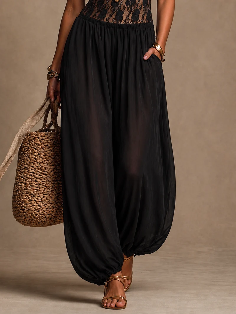 Lianae | Eleganter Damen-Jumpsuit mit Spitzenoberteil