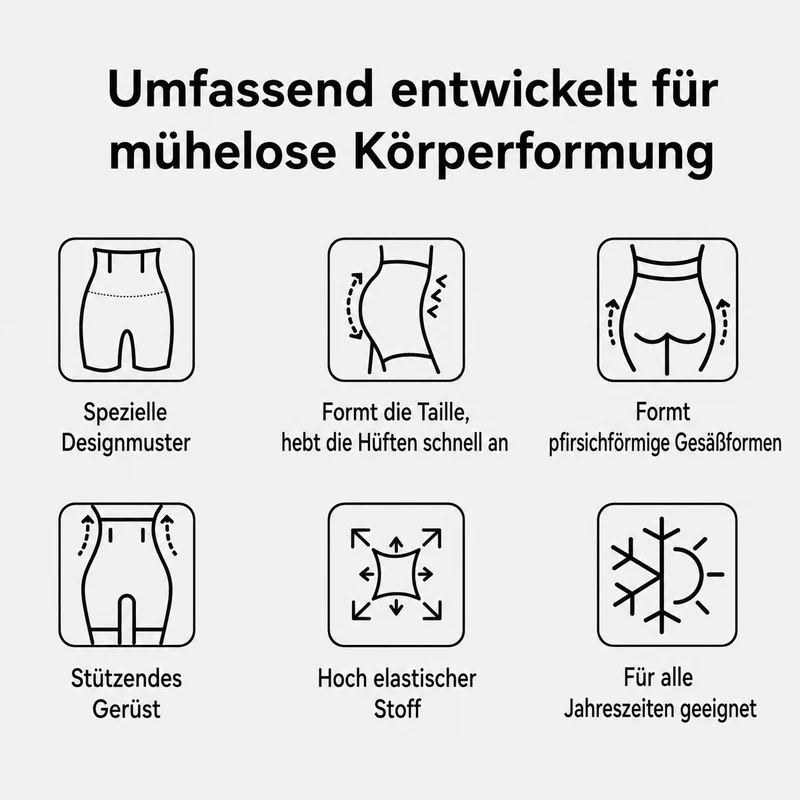 Celviane | Po-liftende Damen-Shorts mit Komfortbund