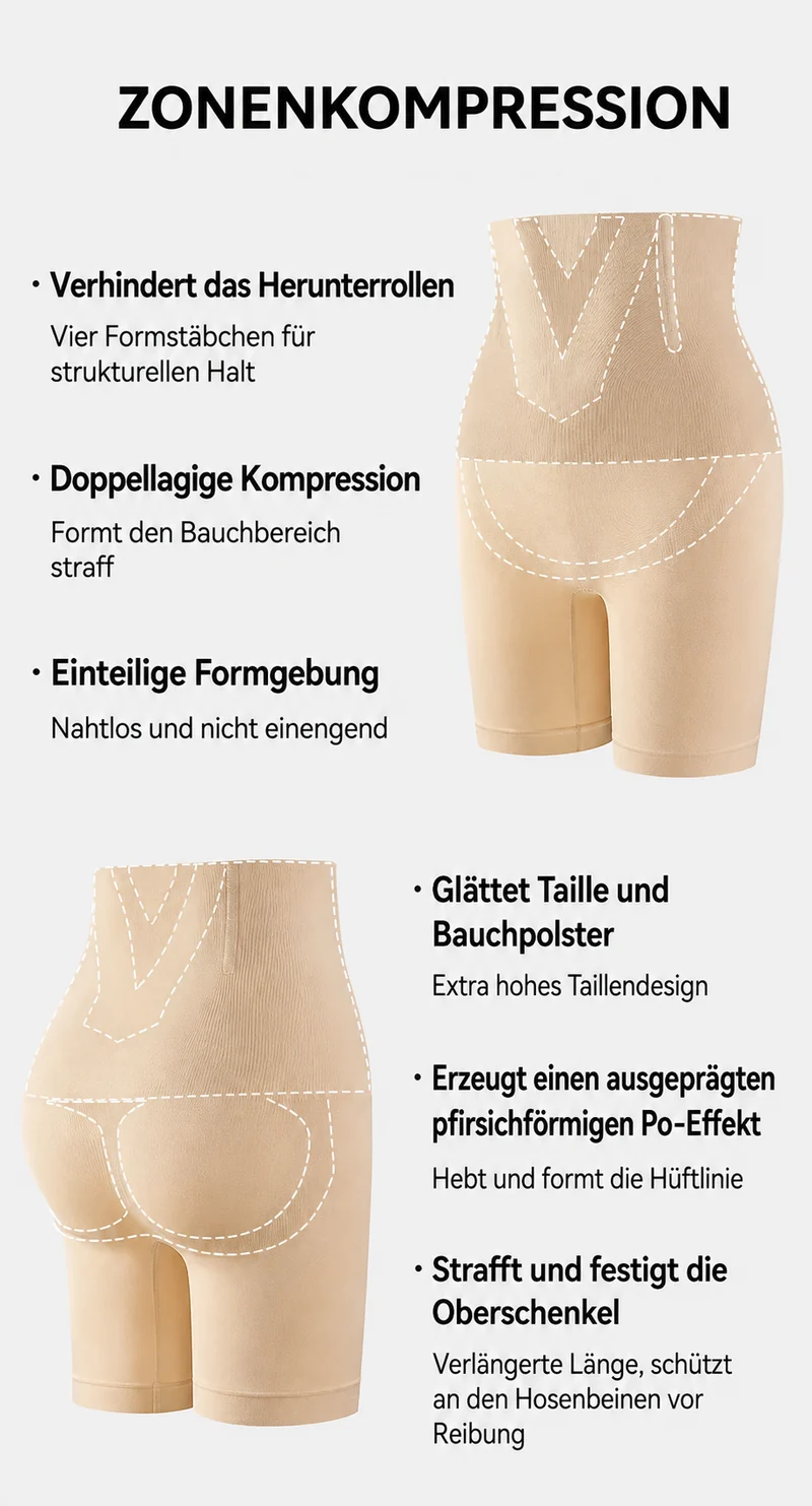 Celviane | Po-liftende Damen-Shorts mit Komfortbund