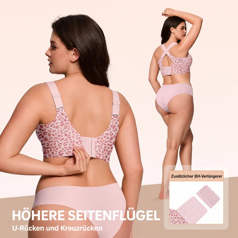 Vinelle | Leopard-BH mit sicherem Halt und nahtlosem Sitz