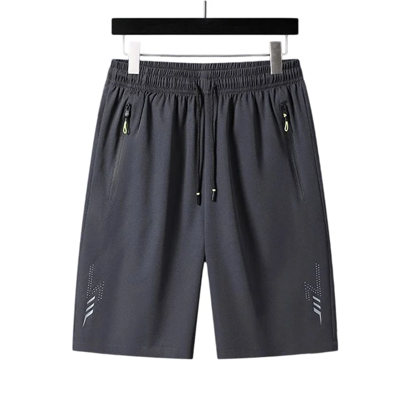 Dello | Leichte Sportshorts mit sicherem Taschenverschluss