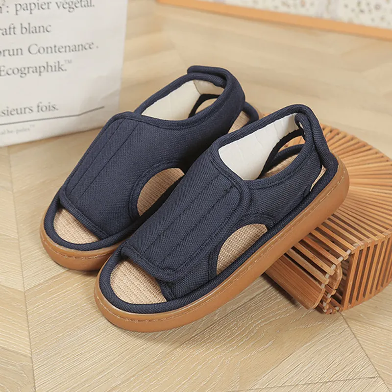 Avelisse | Verstellbare Komfortsandalen mit Klettverschluss